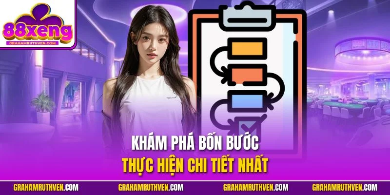 Khám phá bốn bước thực hiện chi tiết nhất